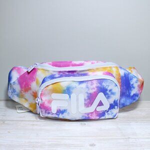 Fila Heritage Fanny Pack Logo Tie Dye Crossbody Belt Bag